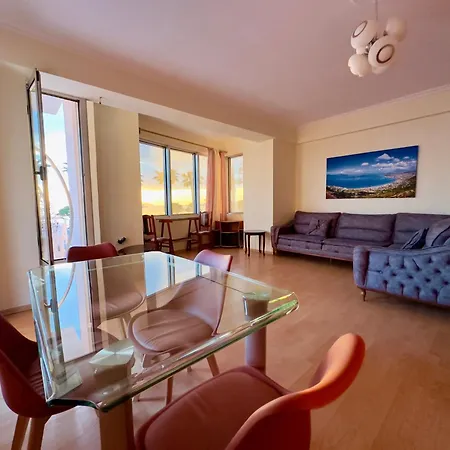 Vlora - Ggpremiumstays - 2 Double Bedrooms Apartment First Line Exclusive Beachfront With 2 Balconies Exterior photo